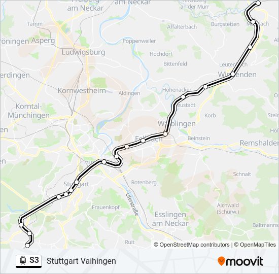 S3  Line Map