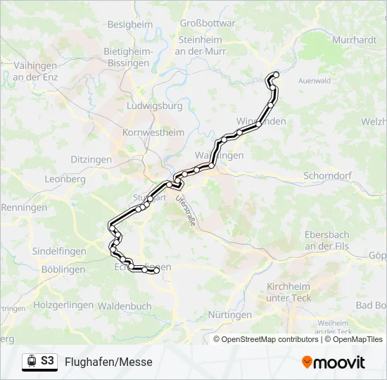 S3  Line Map