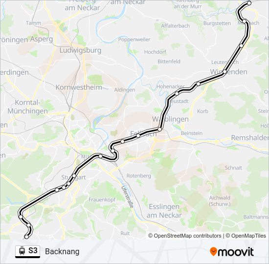 S3  Line Map