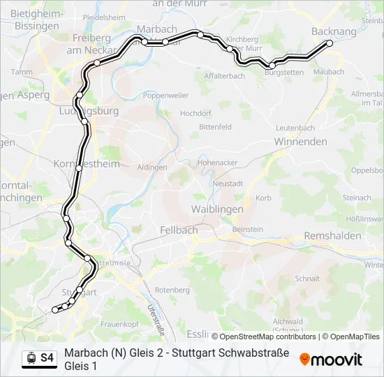 S4  Line Map