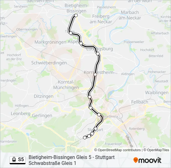 S5  Line Map