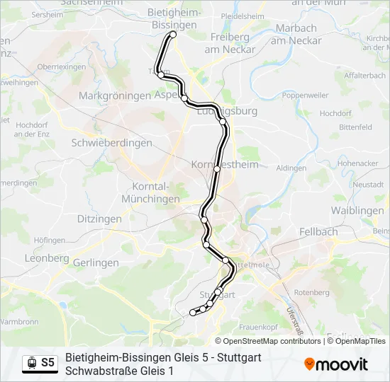 S5  Line Map