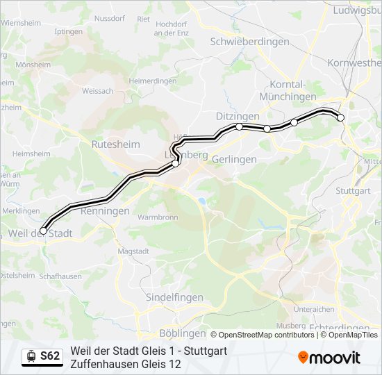 S62  Line Map