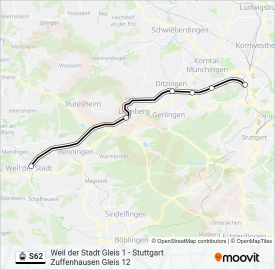 S62  Line Map