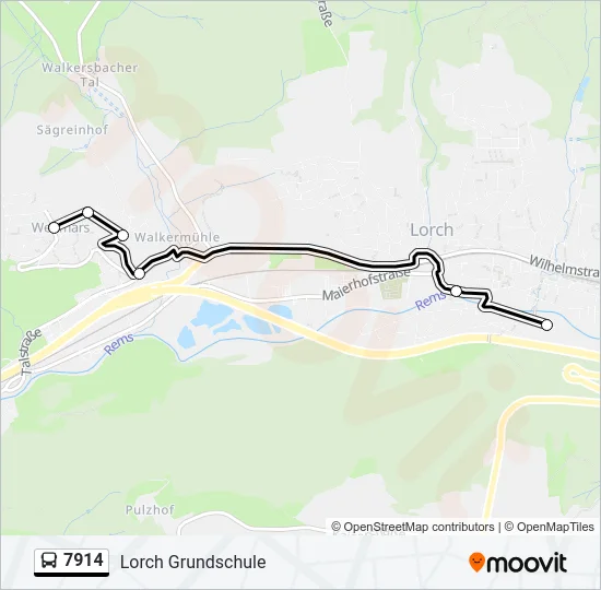 7914  Line Map