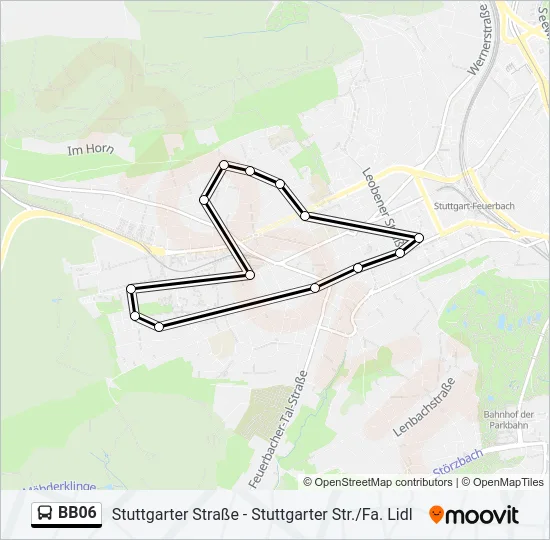 BB06 Bus Line Map