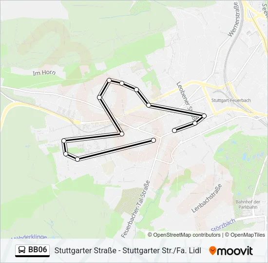 BB06 Bus Line Map