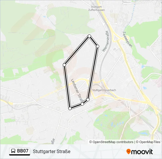 BB07 Bus Line Map