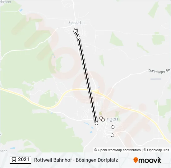 2021 Bus Line Map