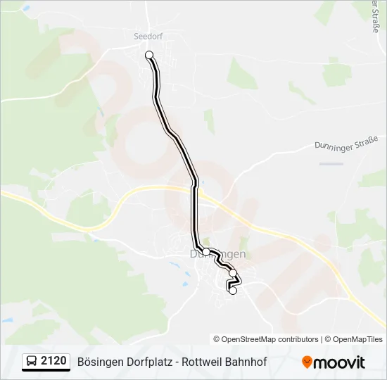 2120 Bus Line Map