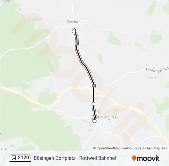 2120 Bus Line Map