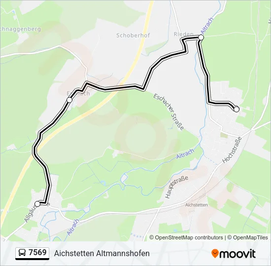 7569 Bus Line Map