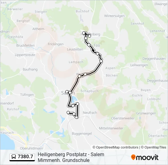 7380.7 Bus Line Map