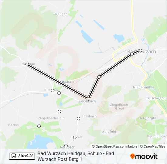 7554.2 Bus Line Map