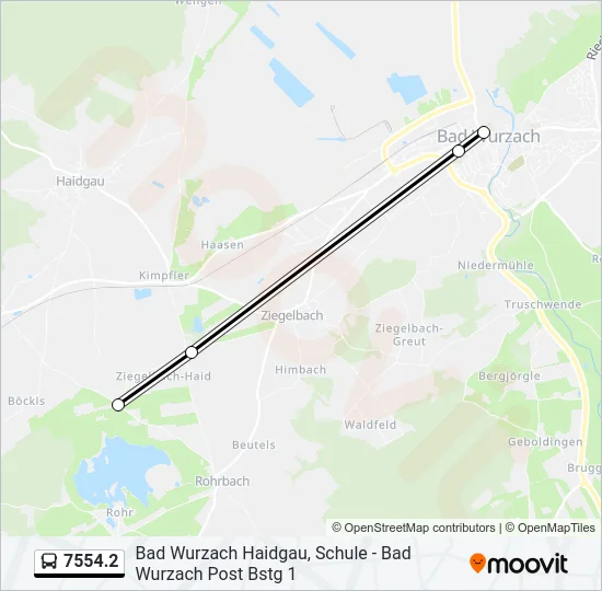 7554.2 Bus Line Map
