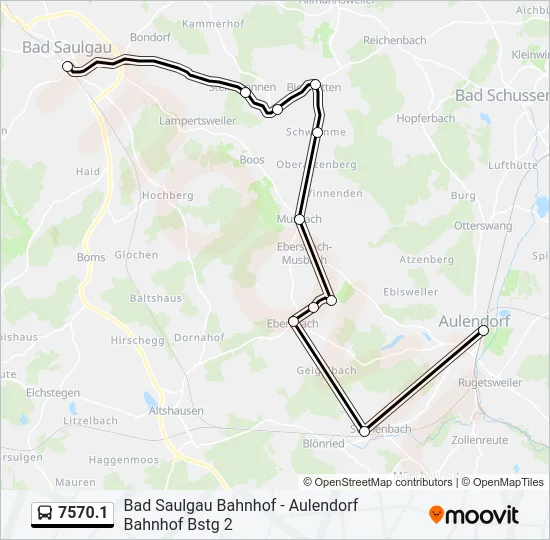 7570.1 Bus Line Map