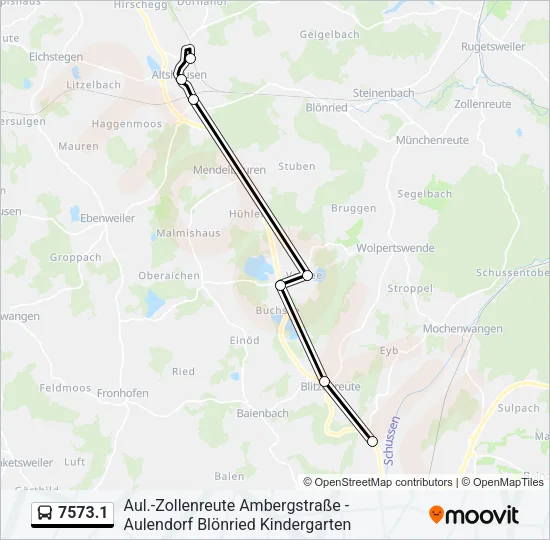 7573.1 Bus Line Map