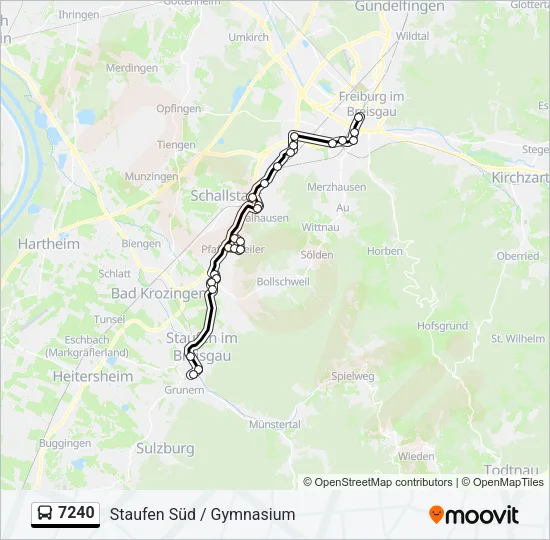 7240 Bus Line Map
