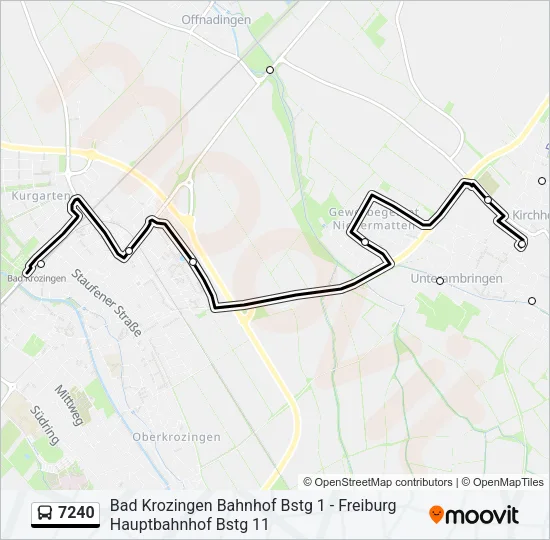 7240 Bus Line Map