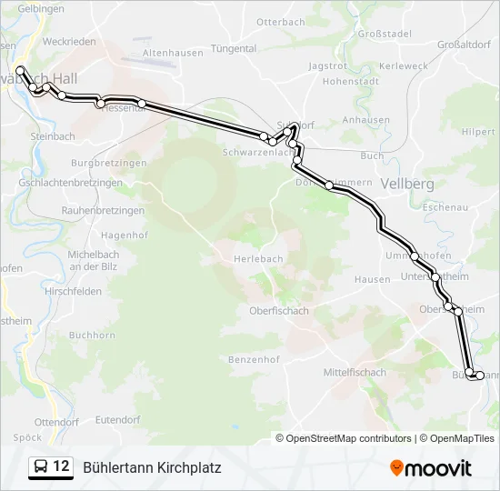12  Line Map
