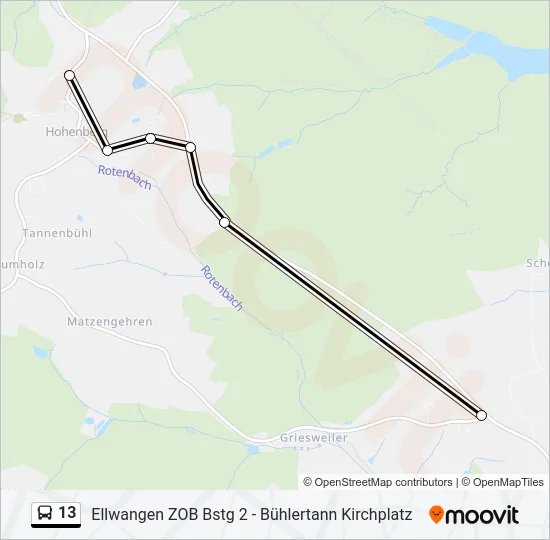 13  Line Map