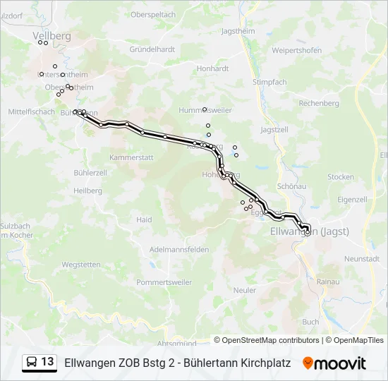 13  Line Map