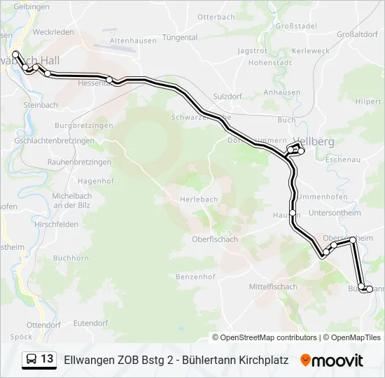 13  Line Map
