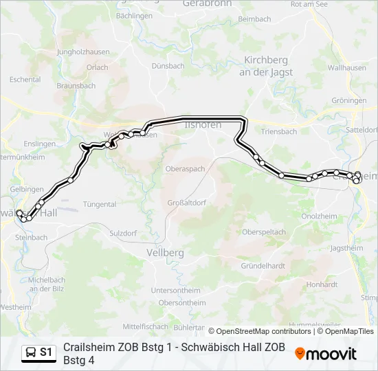 S1  Line Map