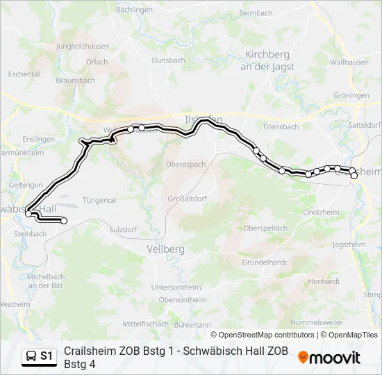 S1  Line Map