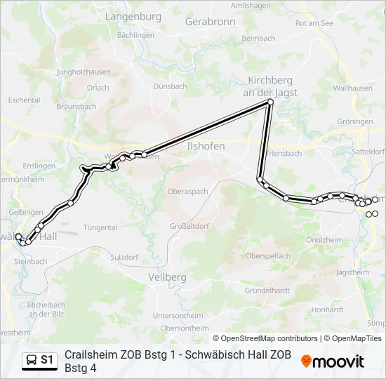 S1  Line Map