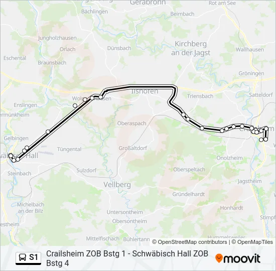 S1  Line Map