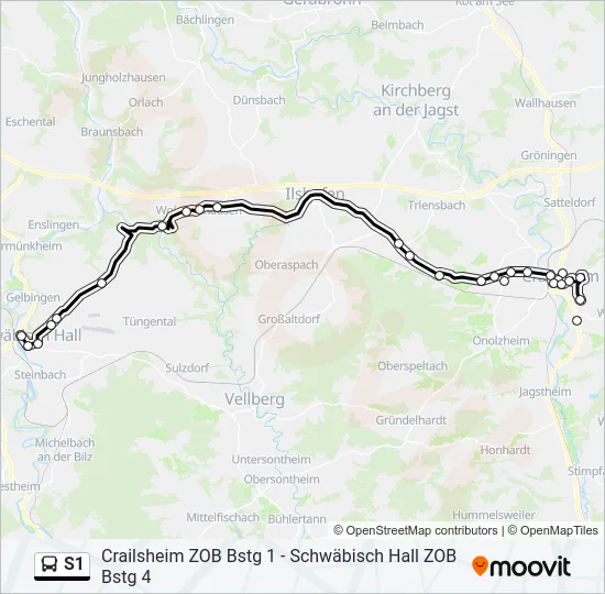 S1  Line Map