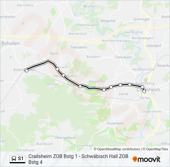 S1  Line Map