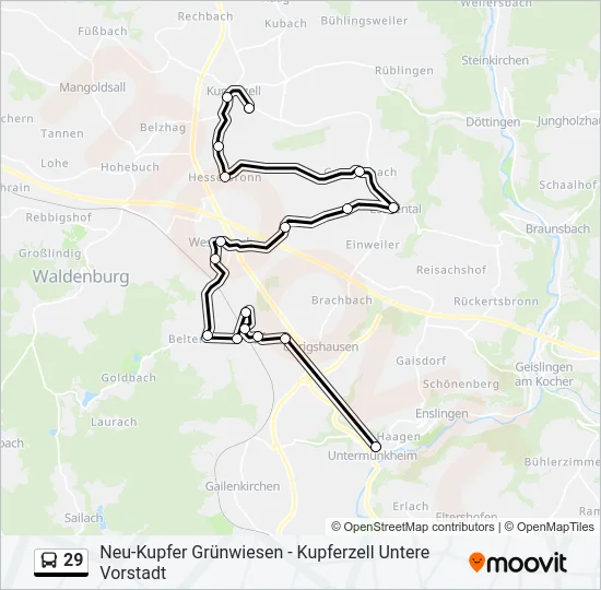 29  Line Map
