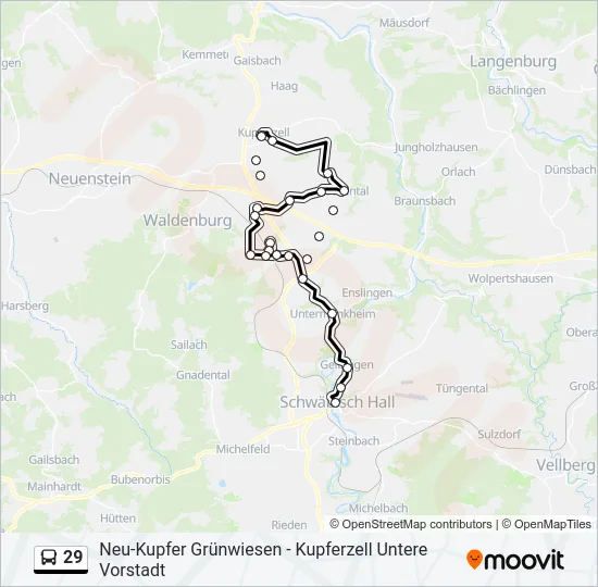 29  Line Map