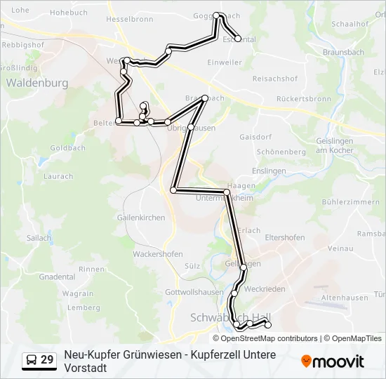 29  Line Map
