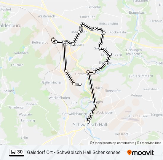 30  Line Map