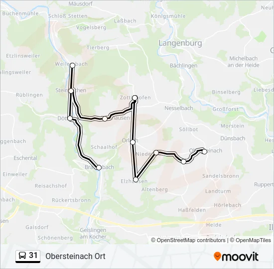 31  Line Map