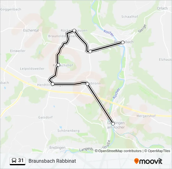31  Line Map