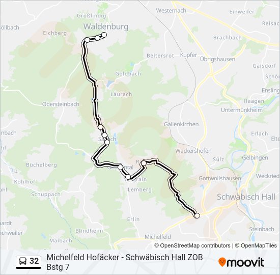 32  Line Map
