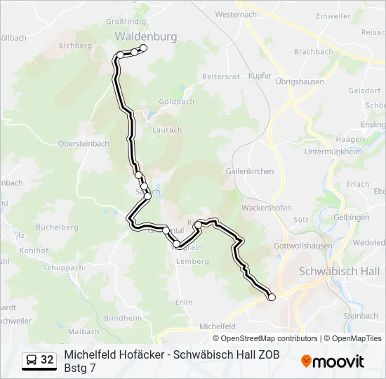 32  Line Map