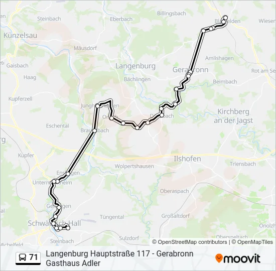 71  Line Map