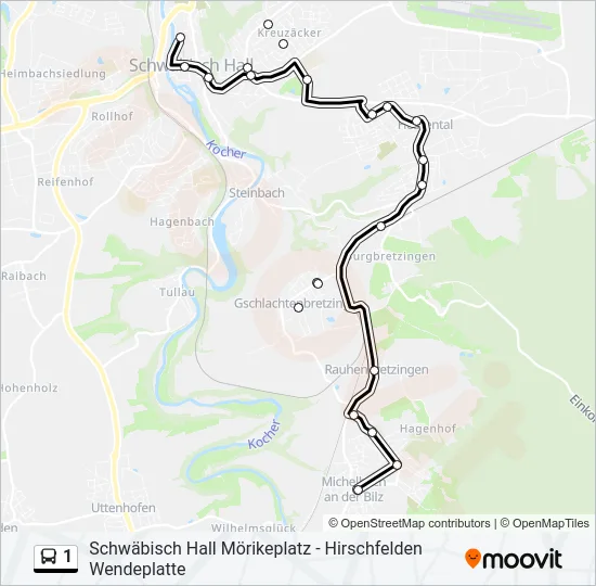 1  Line Map