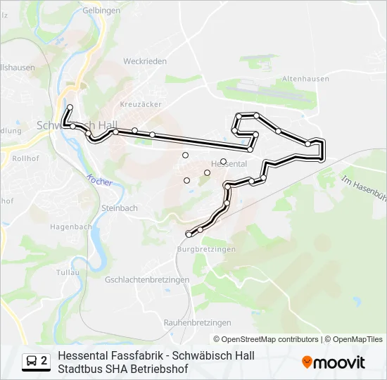 2  Line Map