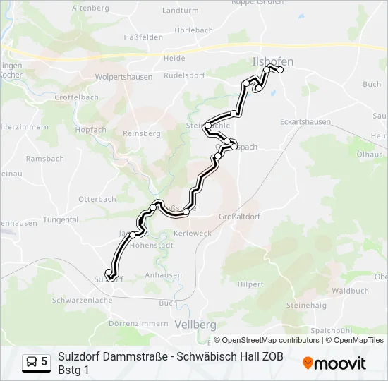 5  Line Map