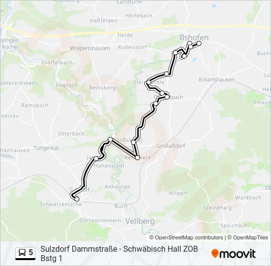 5  Line Map
