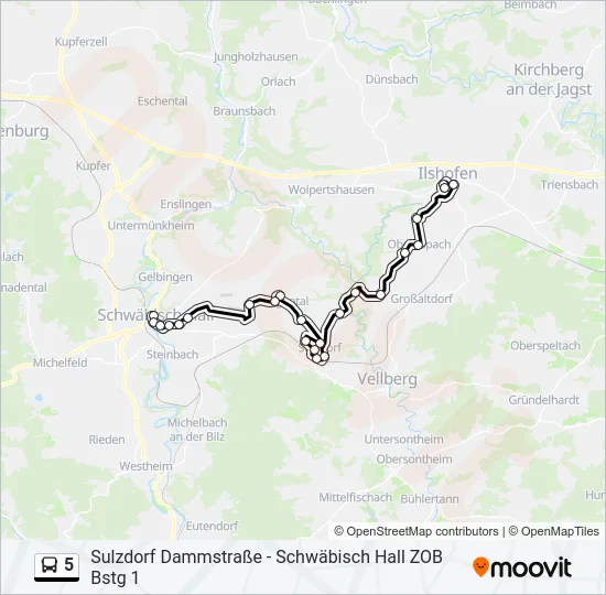 5  Line Map