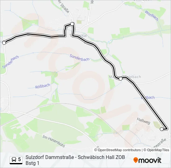 5  Line Map