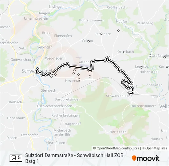 5  Line Map