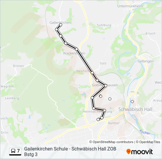 7  Line Map